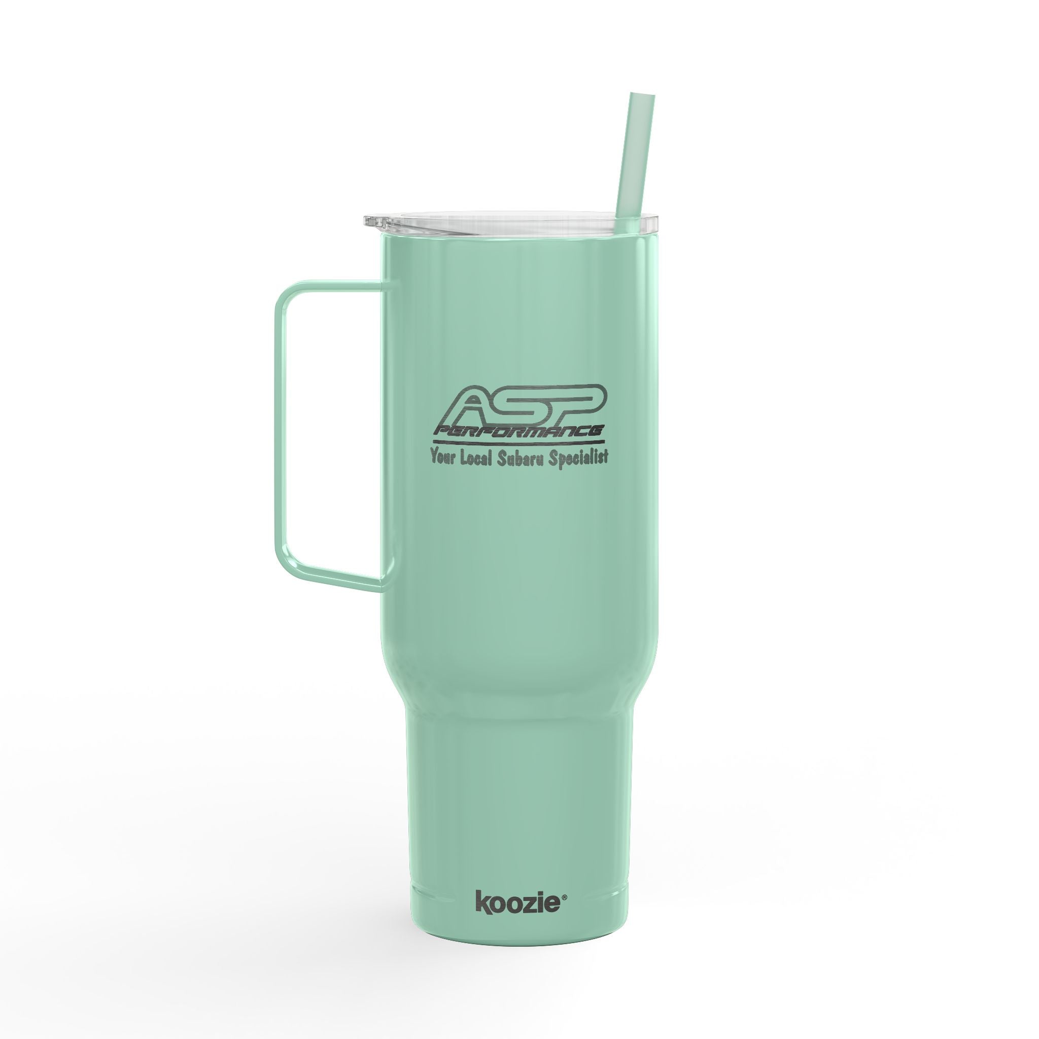 40oz Engraved Insulated Tumbler with Lid & Straw