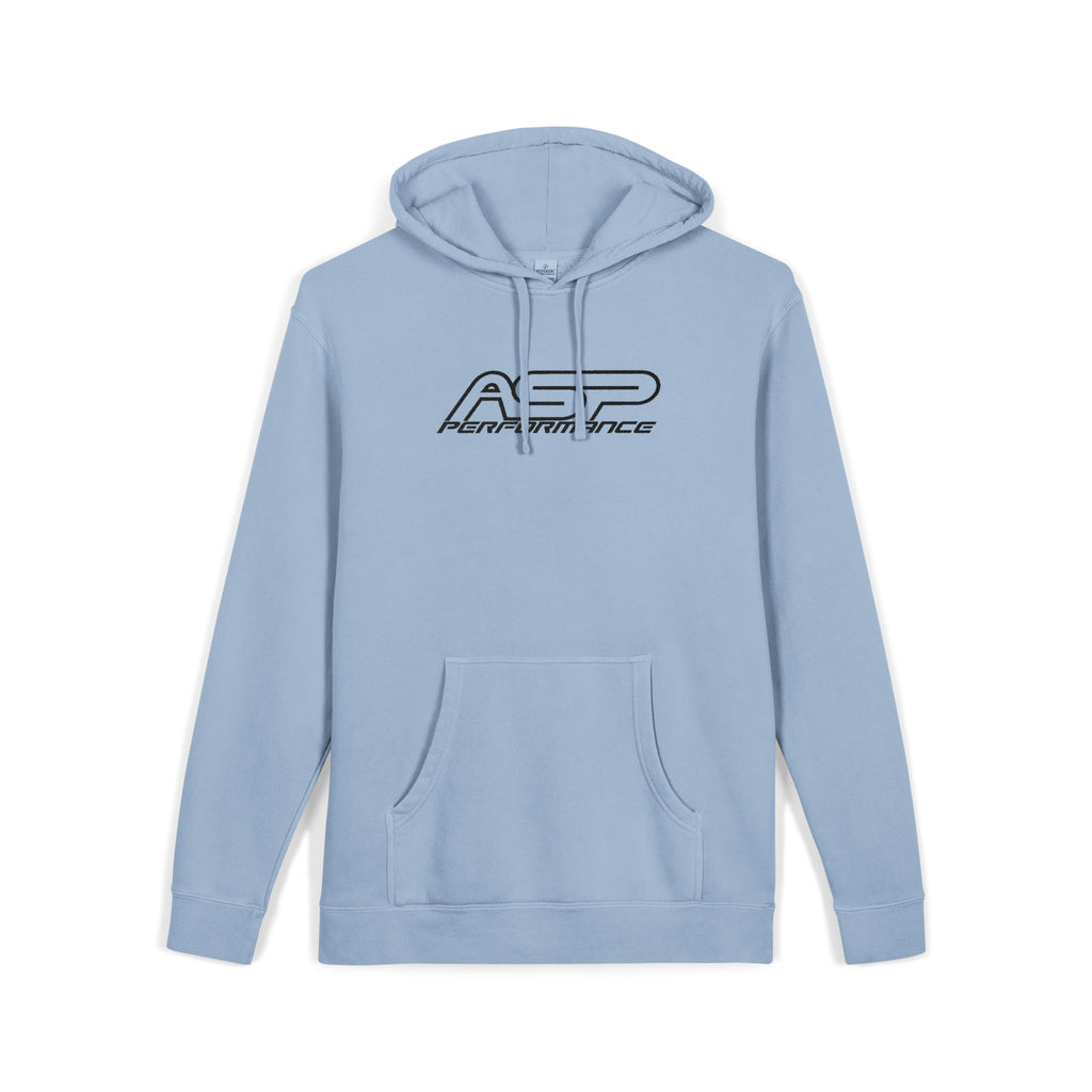"BLACK LOGO" Premium Embroidered ASP Hoodie