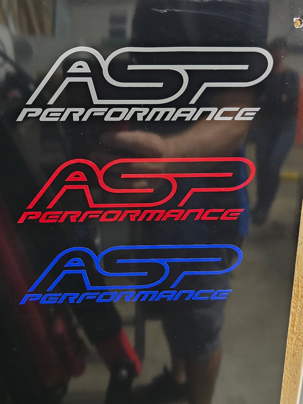 Die Cut ASP Performance Decal