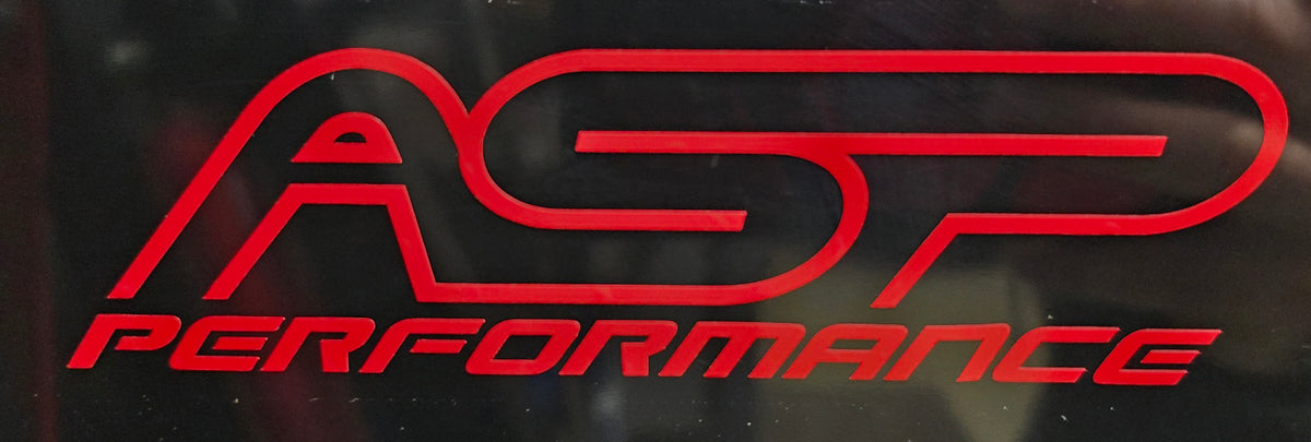 Die Cut ASP Performance Decal
