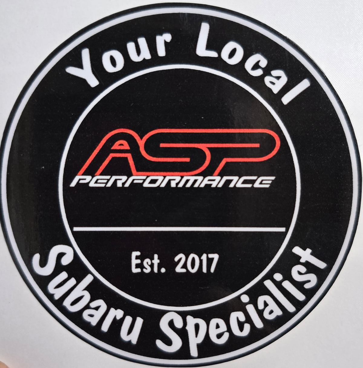 3.5" Round ASP Performance Logo
