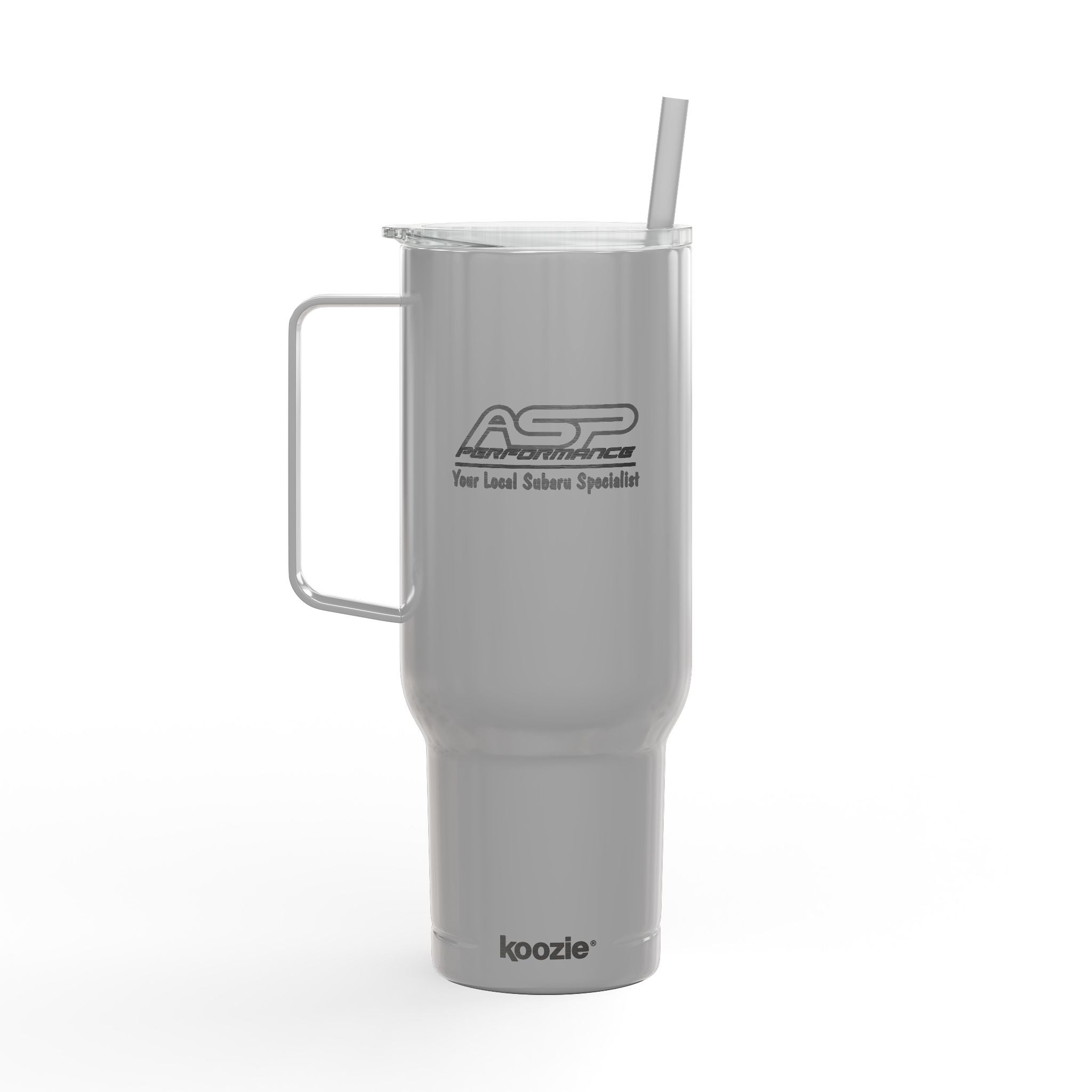 40oz Engraved Insulated Tumbler with Lid & Straw