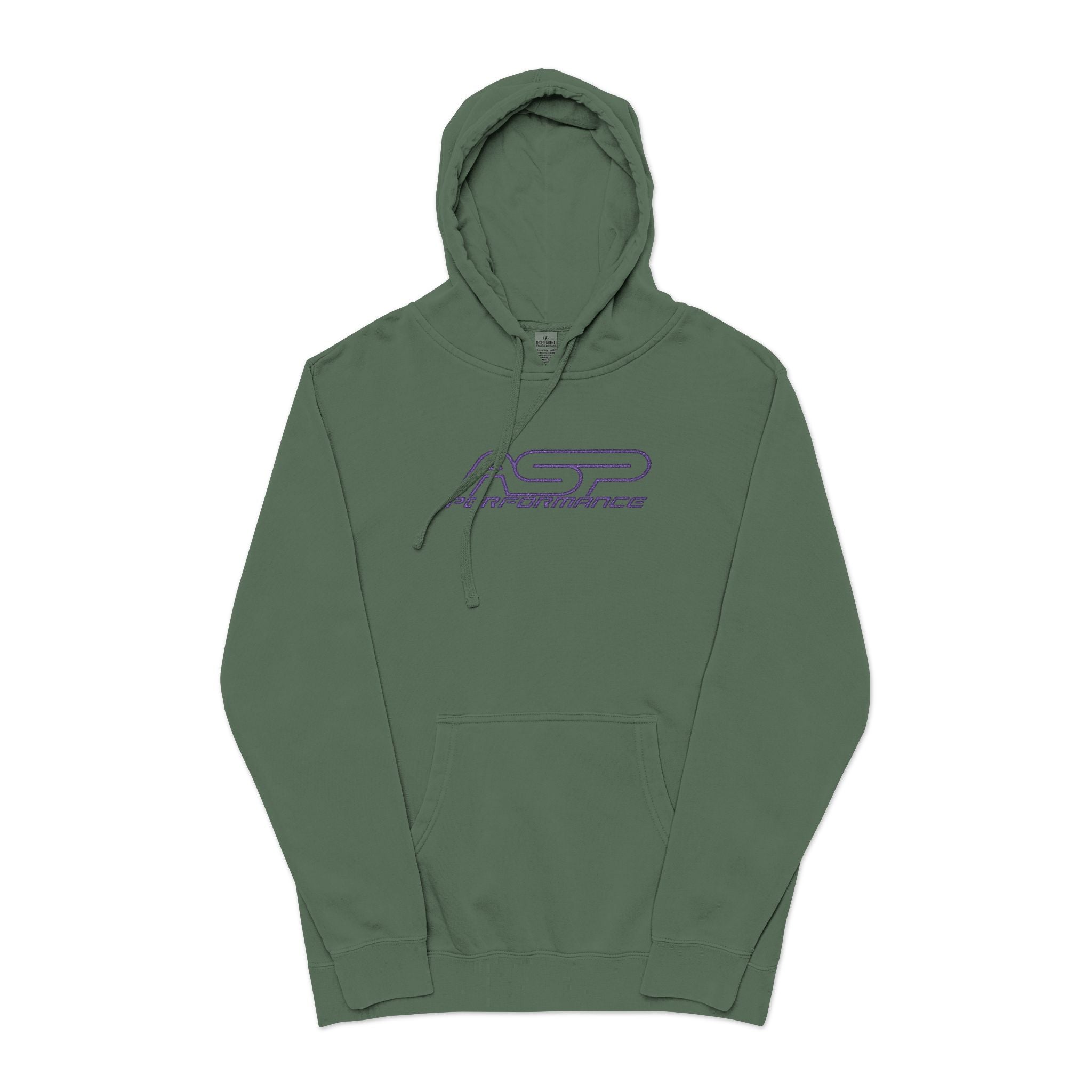 PURPLE LOGO Premium Embroidered ASP Hoodie