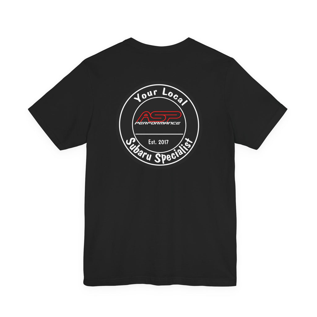 ASP Logo T-Shirt — Small Chest Graphic Performance Tee