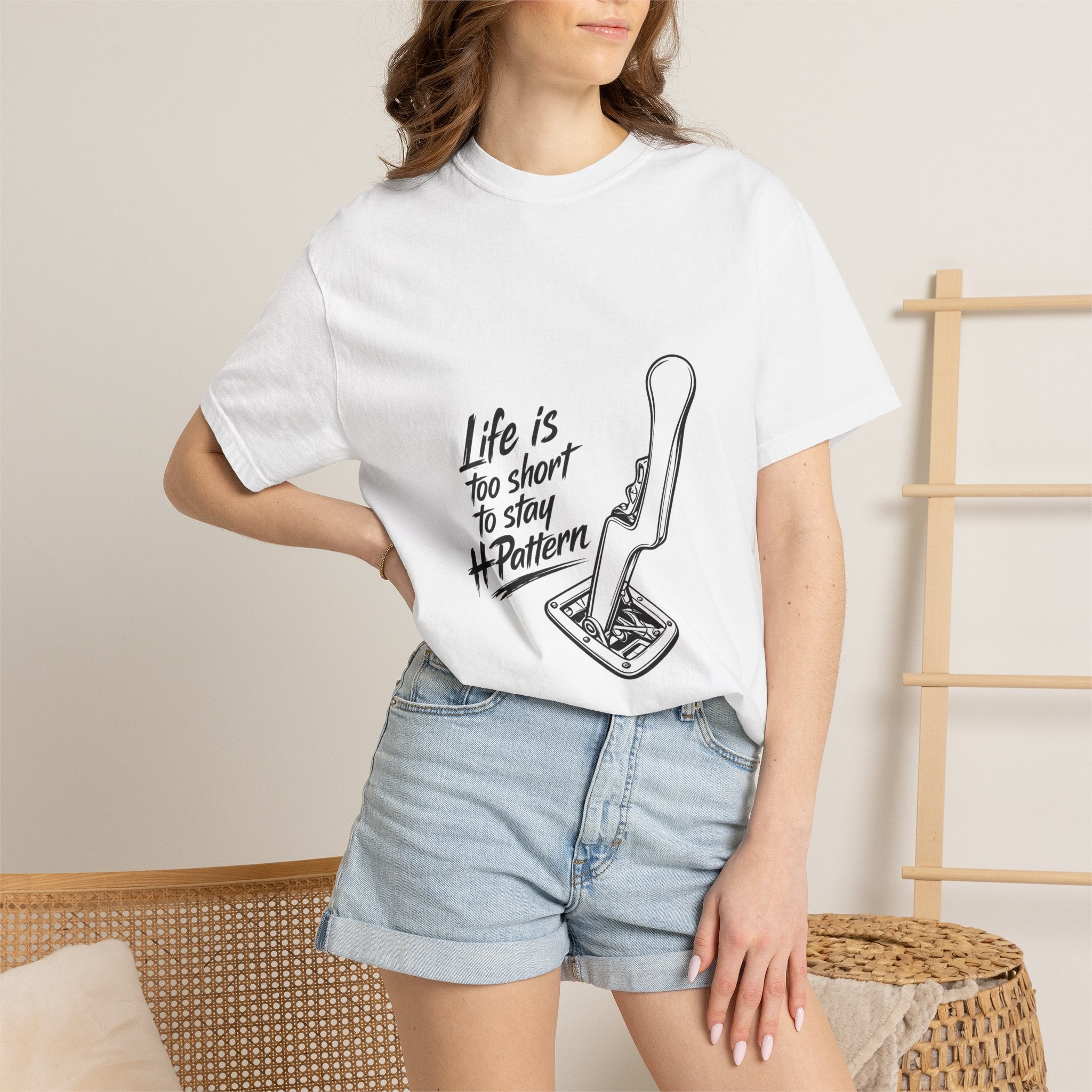 Life Is Too Short To Stay H Pattern T-Shirt
