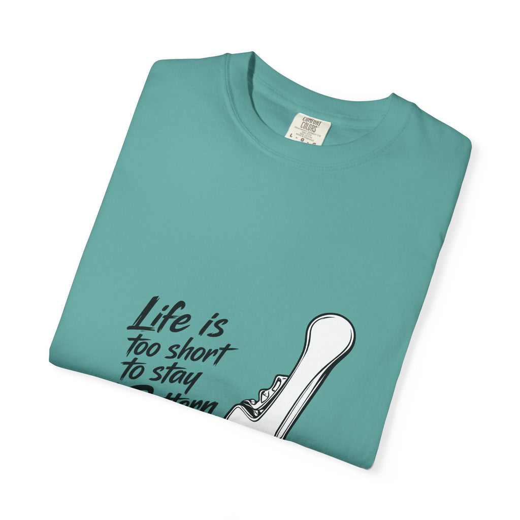 Life Is Too Short To Stay H Pattern T-Shirt