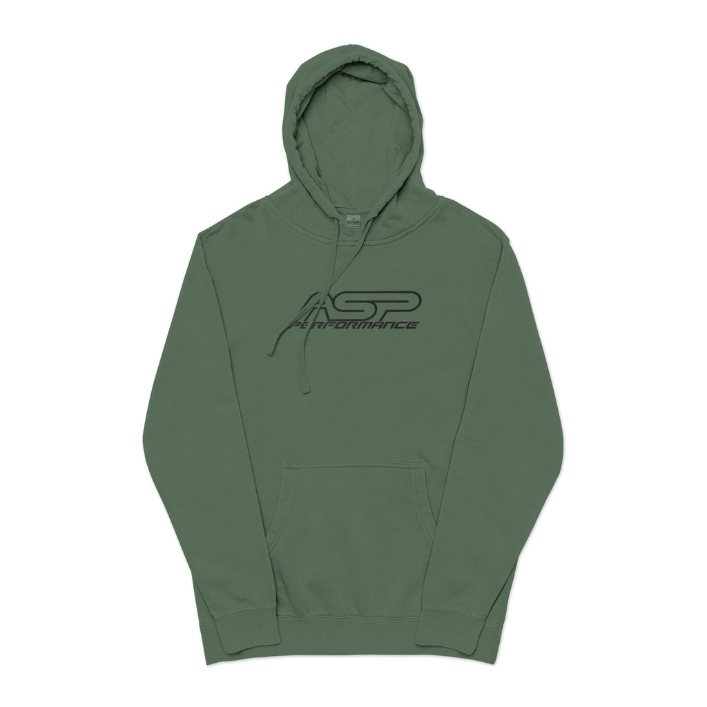"BLACK LOGO" Premium Embroidered ASP Hoodie