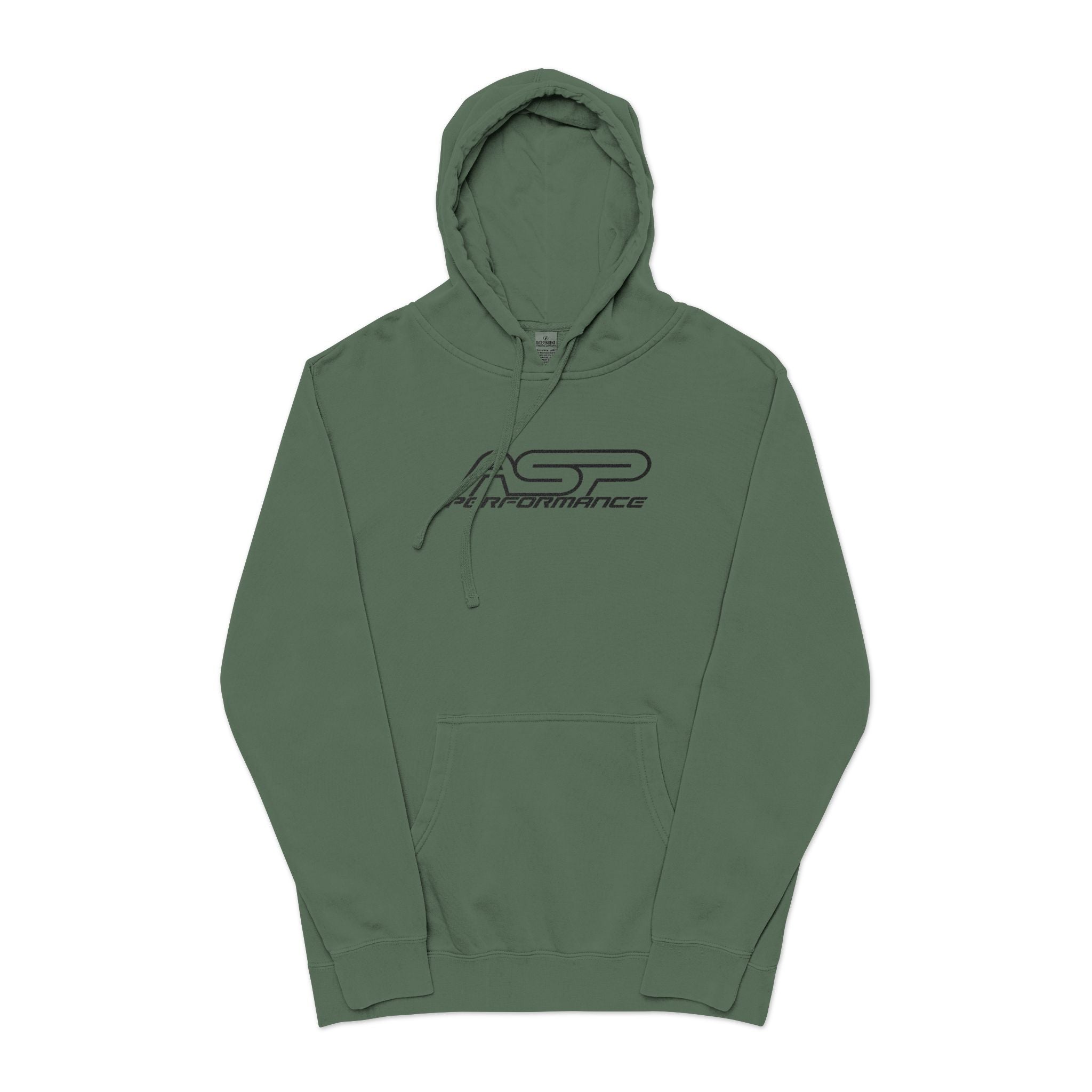"BLACK LOGO" Premium Embroidered ASP Hoodie