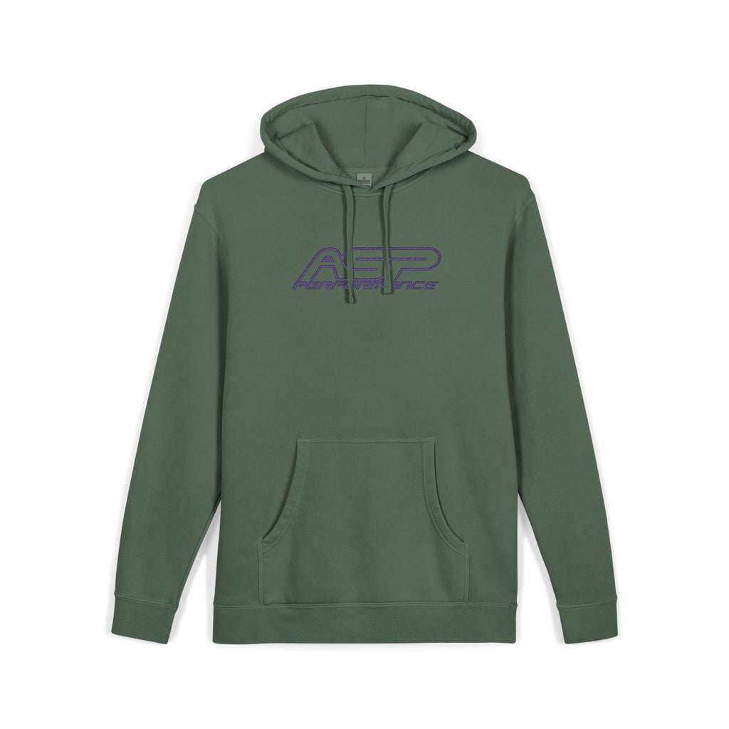 PURPLE LOGO Premium Embroidered ASP Hoodie