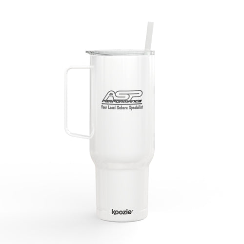 40oz Engraved Insulated Tumbler with Lid & Straw