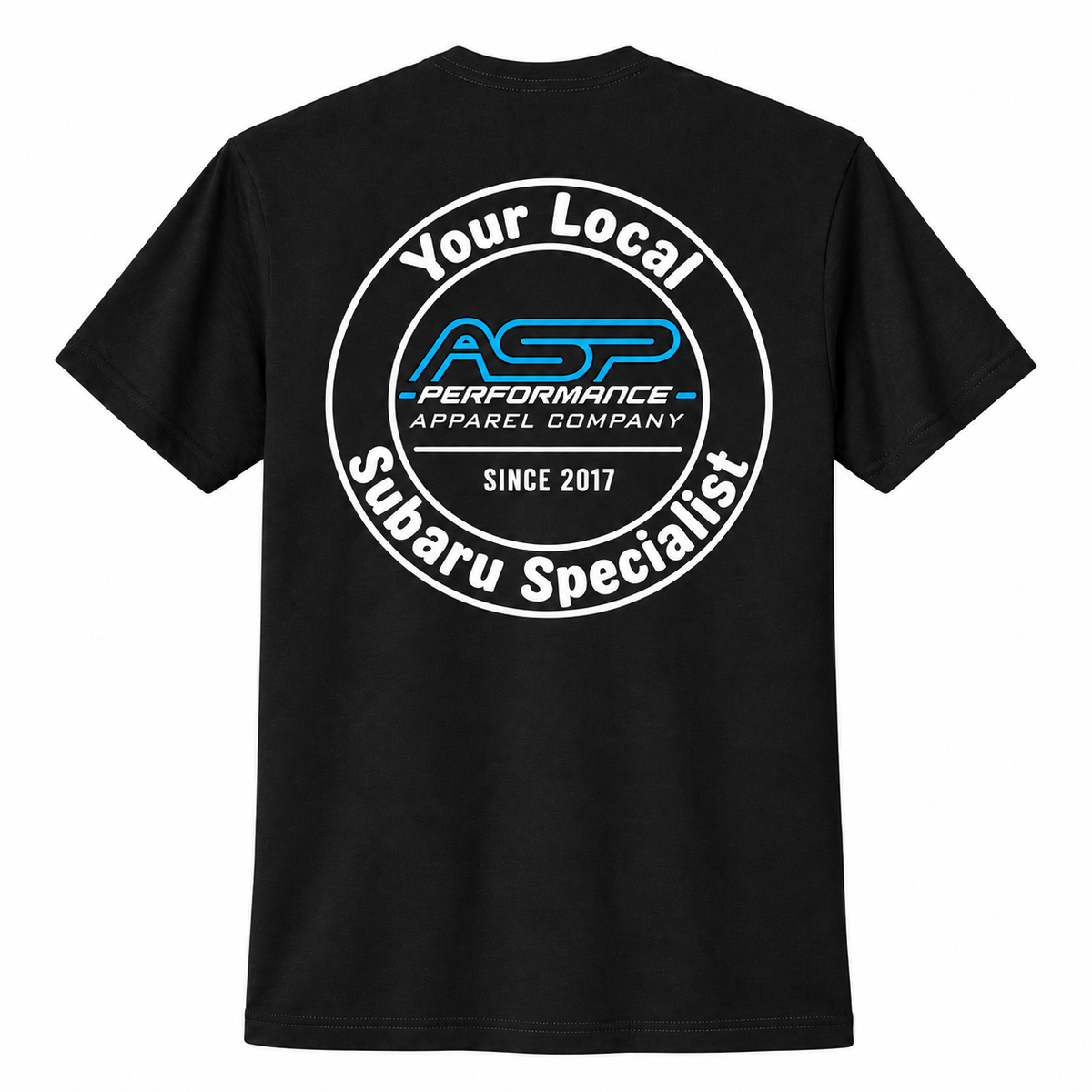ASP Performance “Your Local Subaru Specialist” T-Shirt